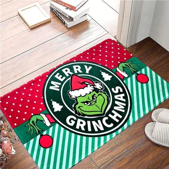 Christmas Door Mat Decorations, 29.5 x 17 Inches - Picture 5 of 7